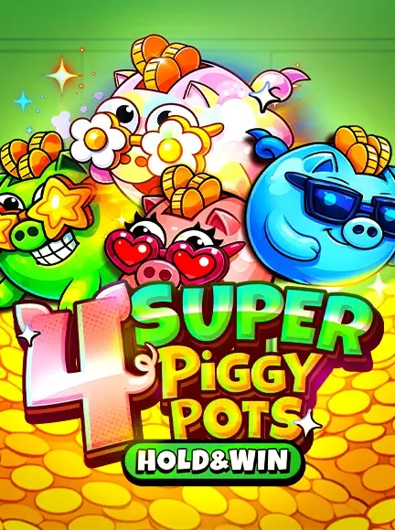 4 SUPER PIGGYPOTS: HOLD&WIN β Clawbuster pokie